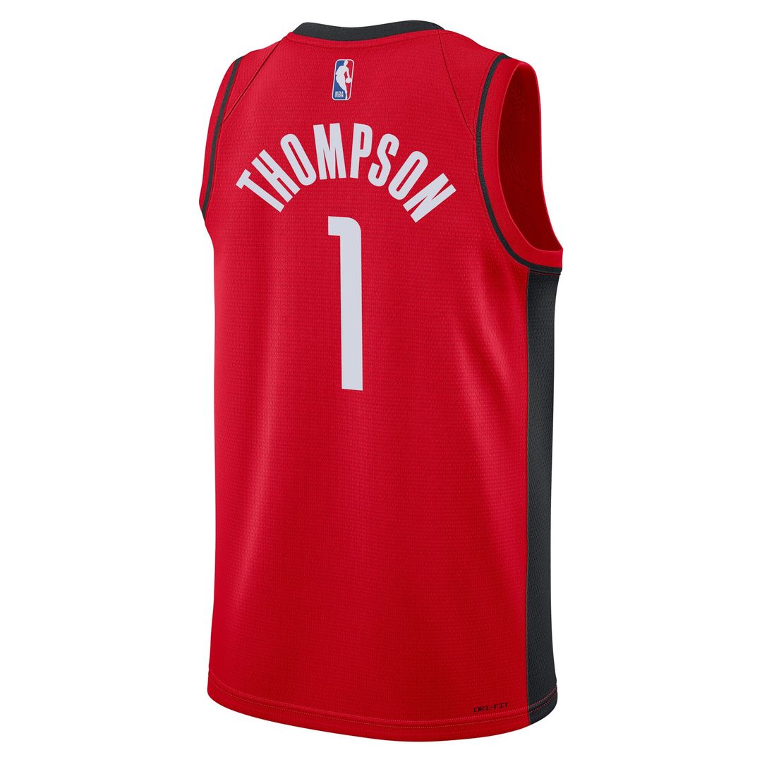 Houston Rockets Amen Thompson Nike Youth Swingman Jersey - Icon Edition - Red Team Jersey Sports Fan Apparel