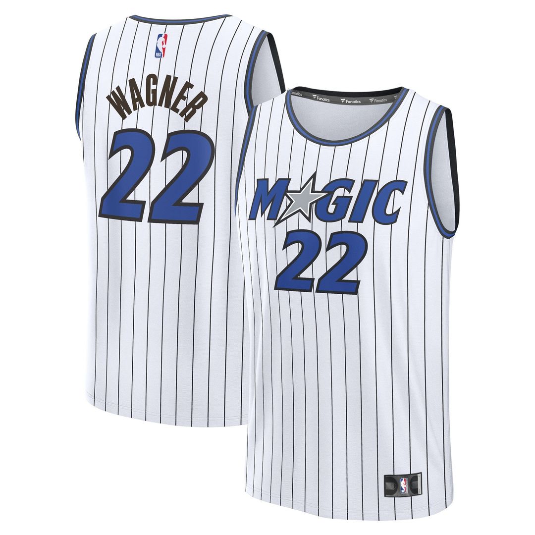 Orlando Magic Franz Wagner Fanatics Fast Break Replica Player Jersey - Association Edition - White Team Jersey Sports Fan Apparel