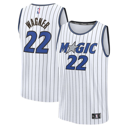 Orlando Magic Franz Wagner Fanatics Fast Break Replica Player Jersey - Association Edition - White Team Jersey Sports Fan Apparel