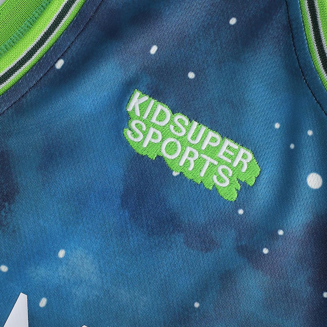 Minnesota Timberwolves NBA & KidSuper Studios by Fanatics Unisex Hometown Jersey - Blue Team Jersey Sports Fan Apparel