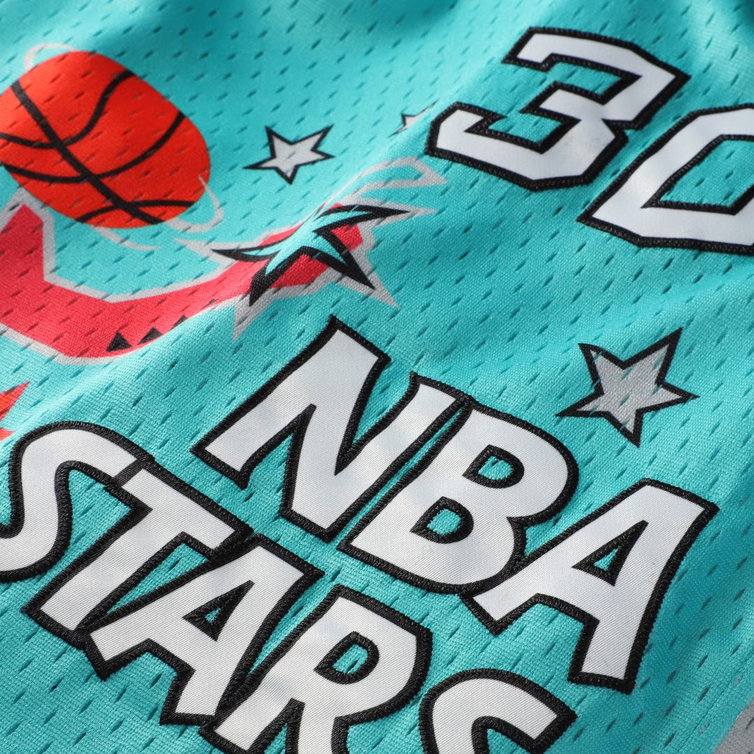 Scottie Pippen 1996 NBA All - Star Game Mitchell & Ness Youth Hardwood Classics Swingman Jersey - Teal Team Jersey Sports Fan Apparel
