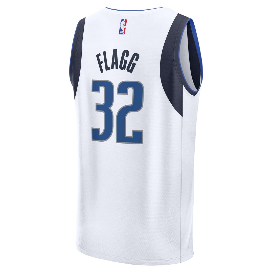 Dallas Mavericks Cooper Flagg Fanatics 2025 NBA Draft First Round Pick Fast Break Replica Jersey - Association Edition - White Team Jersey Sports Fan