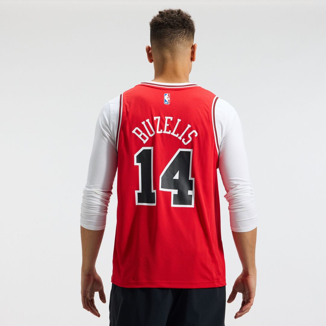 Chicago Bulls Matas Buzelis Fanatics Fast Break Replica Player Jersey - Icon Edition - Red Team Jersey Sports Fan Apparel