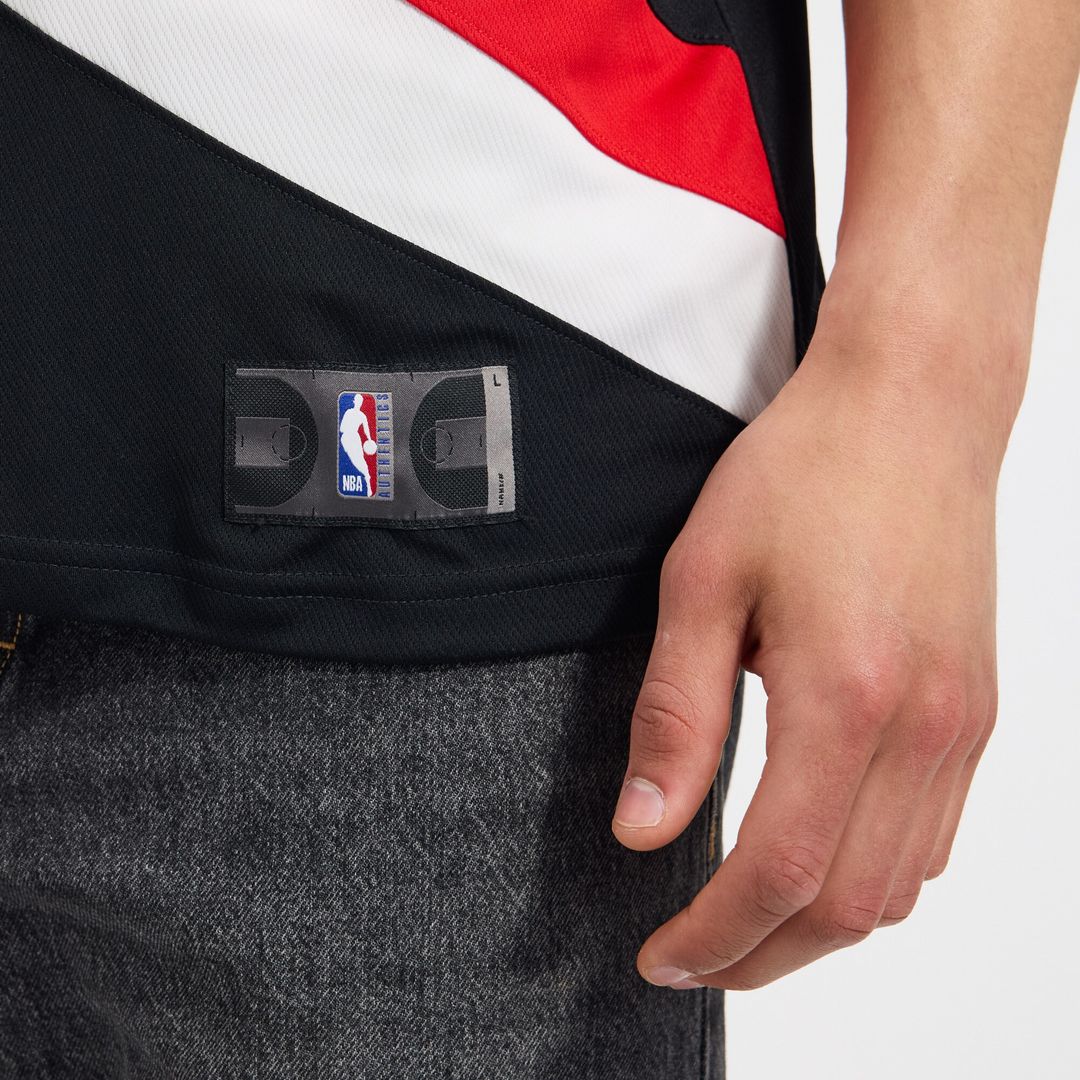 Portland Trail Blazers Deni Avdija Fanatics Fast Break Replica Jersey - Icon Edition - Black Team Jersey Sports Fan Apparel