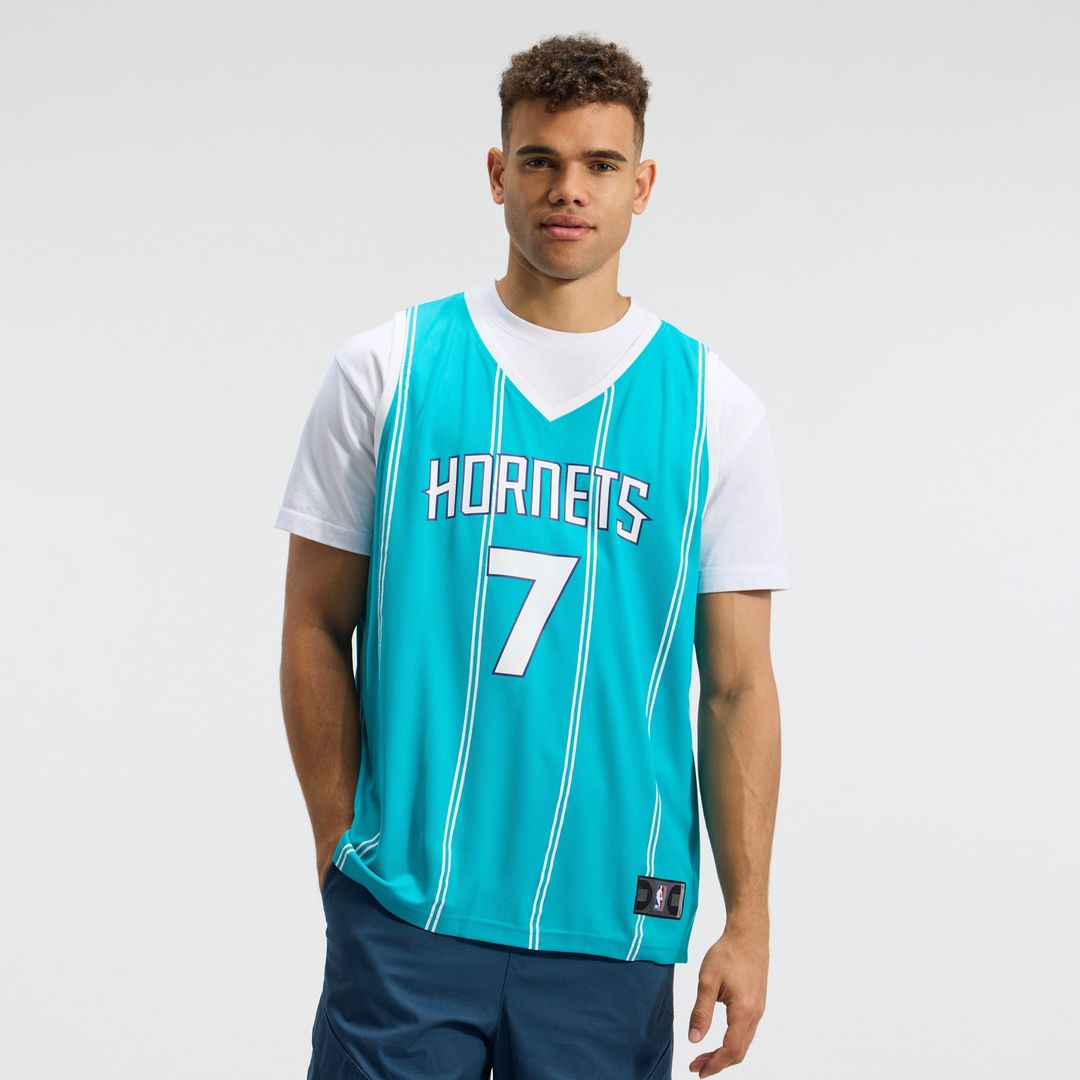 Charlotte Hornets Kon Knueppel Fanatics 2025 NBA Draft First Round Pick Fast Break Replica Jersey - Icon Edition - Teal Team Jersey Sports Fan Apparel