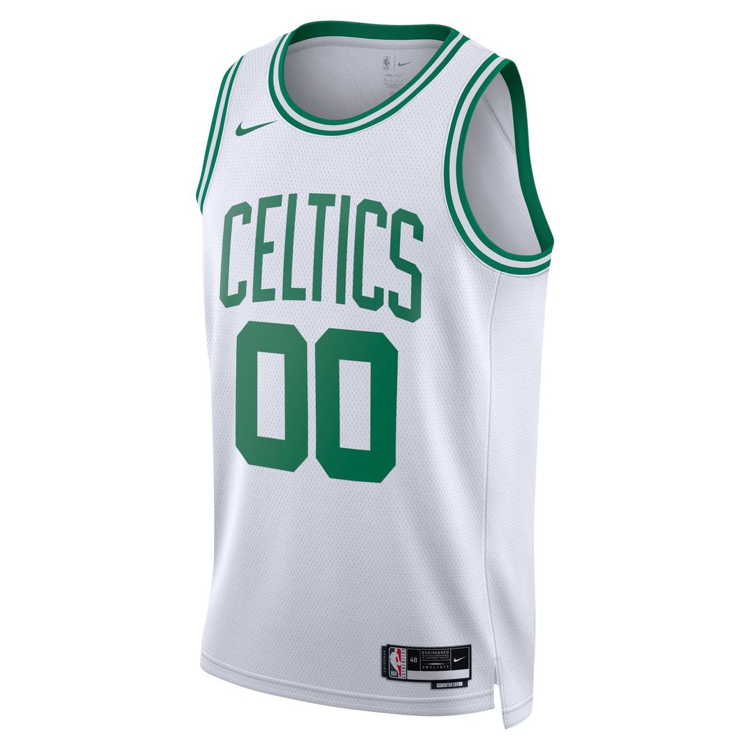 Boston Celtics Nike Unisex Swingman Custom Jersey White - Association Edition Team Jersey Sports Fan Apparel