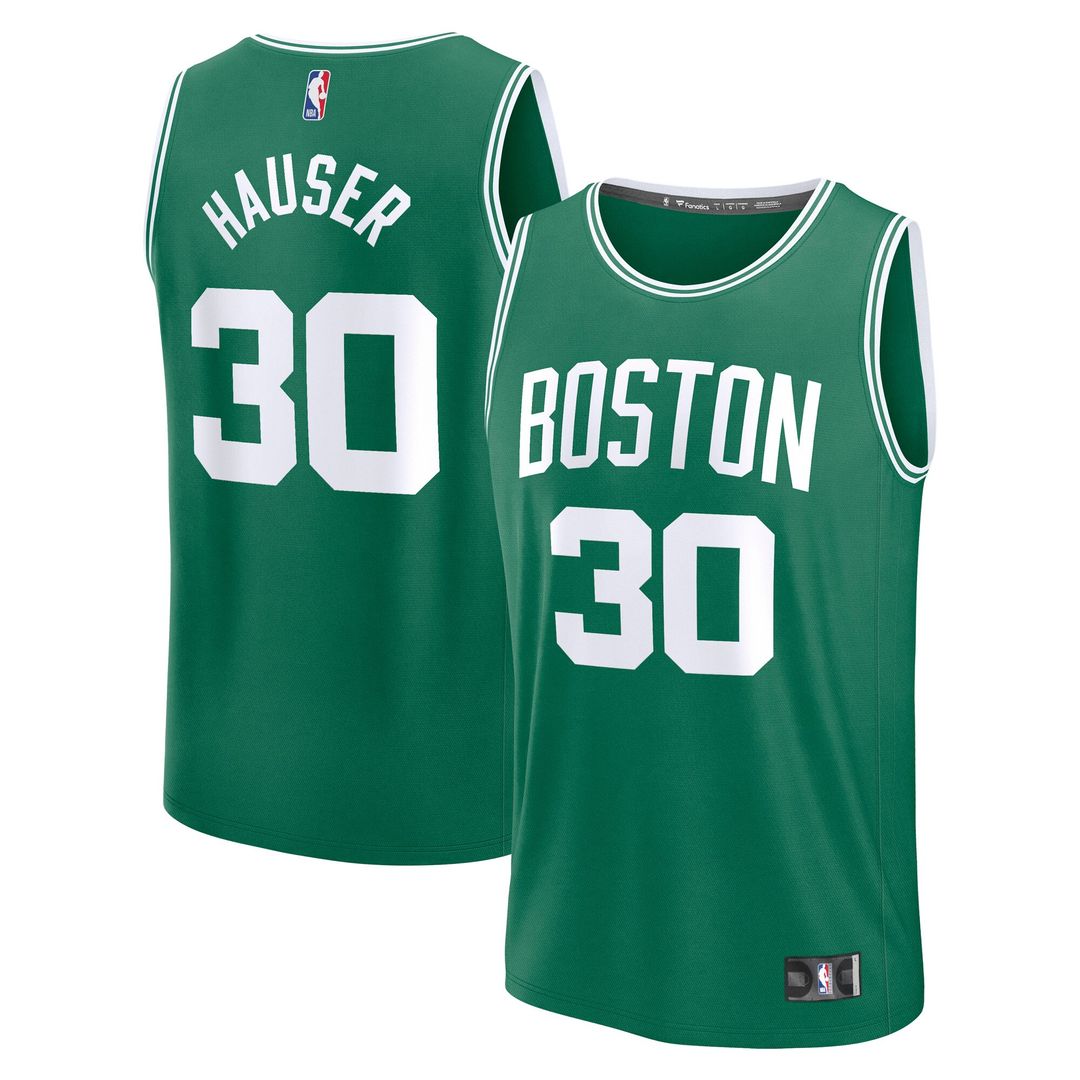 Boston Celtics Sam Hauser Fanatics Fast Break Replica Player Jersey - Icon Edition - Kelly Green Team Jersey Sports Fan Apparel