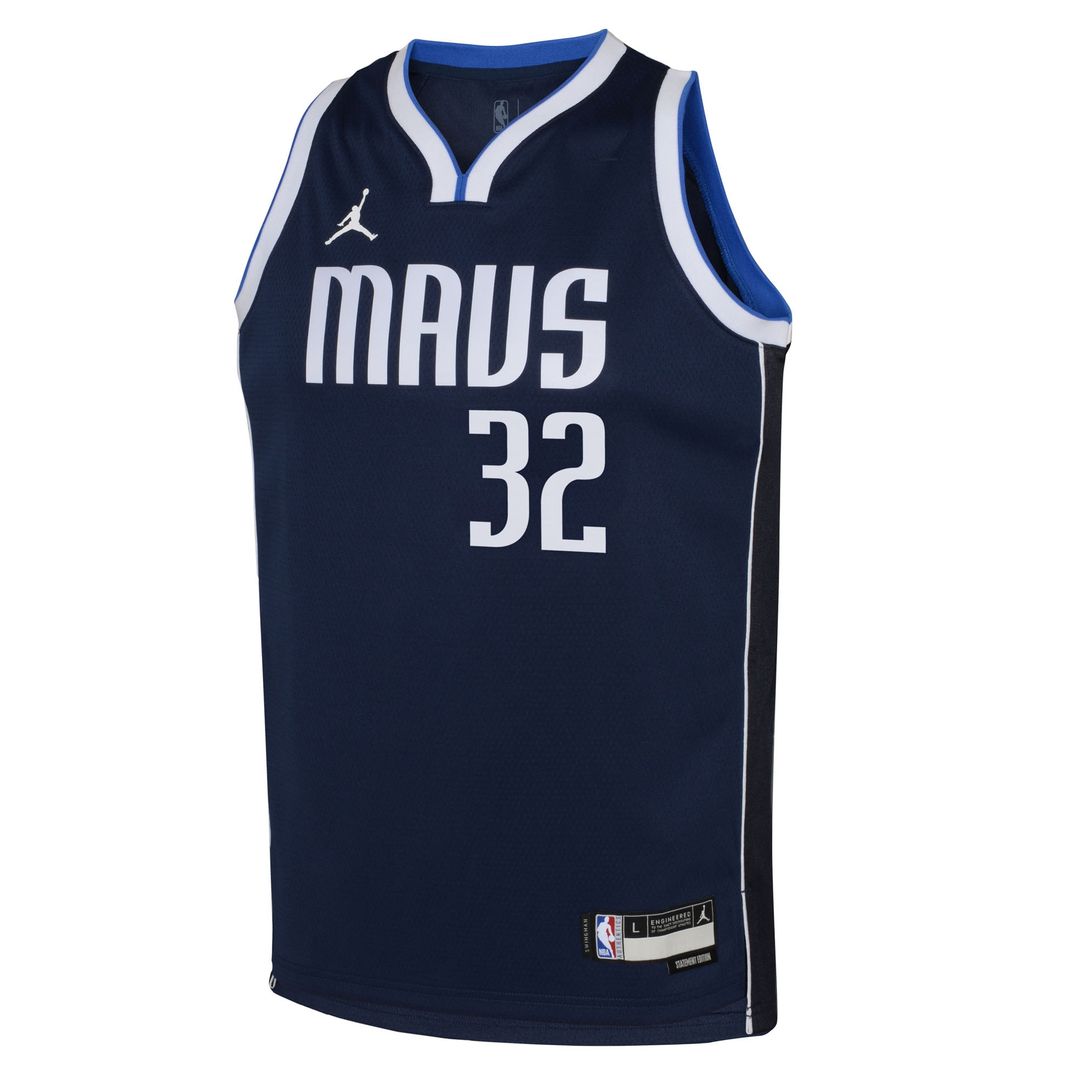 Dallas Mavericks Cooper Flagg Jordan Brand Youth Swingman Jersey - Statement Edition - Navy Team Jersey Sports Fan Apparel