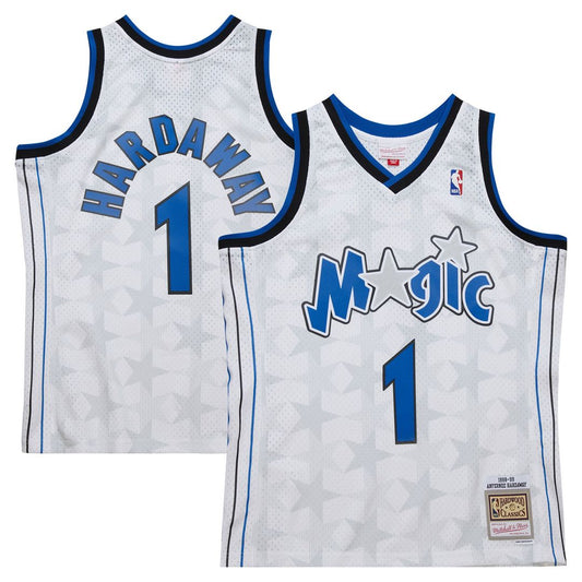 Orlando Magic Penny Hardaway Mitchell & Ness 1998/99 Hardwood Classics Swingman Jersey - White Team Jersey Sports Fan Apparel