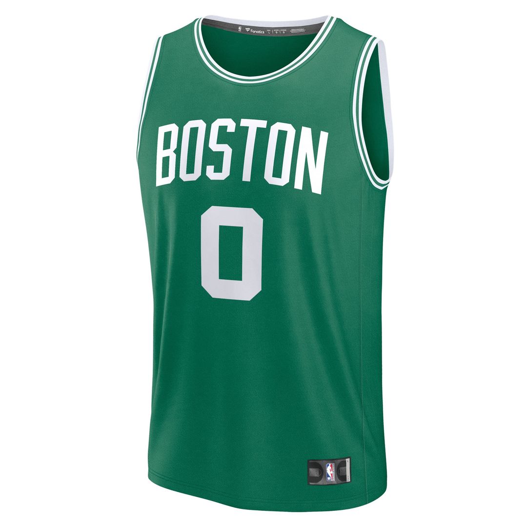 Boston Celtics Jayson Tatum Fanatics Fast Break Replica Player Jersey - Icon Edition - Kelly Green Team Jersey Sports Fan Apparel