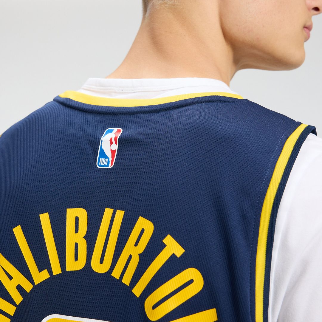 Indiana Pacers Tyrese Haliburton Fanatics Fast Break Replica Jersey - Navy - Icon Edition Team Jersey Sports Fan Apparel