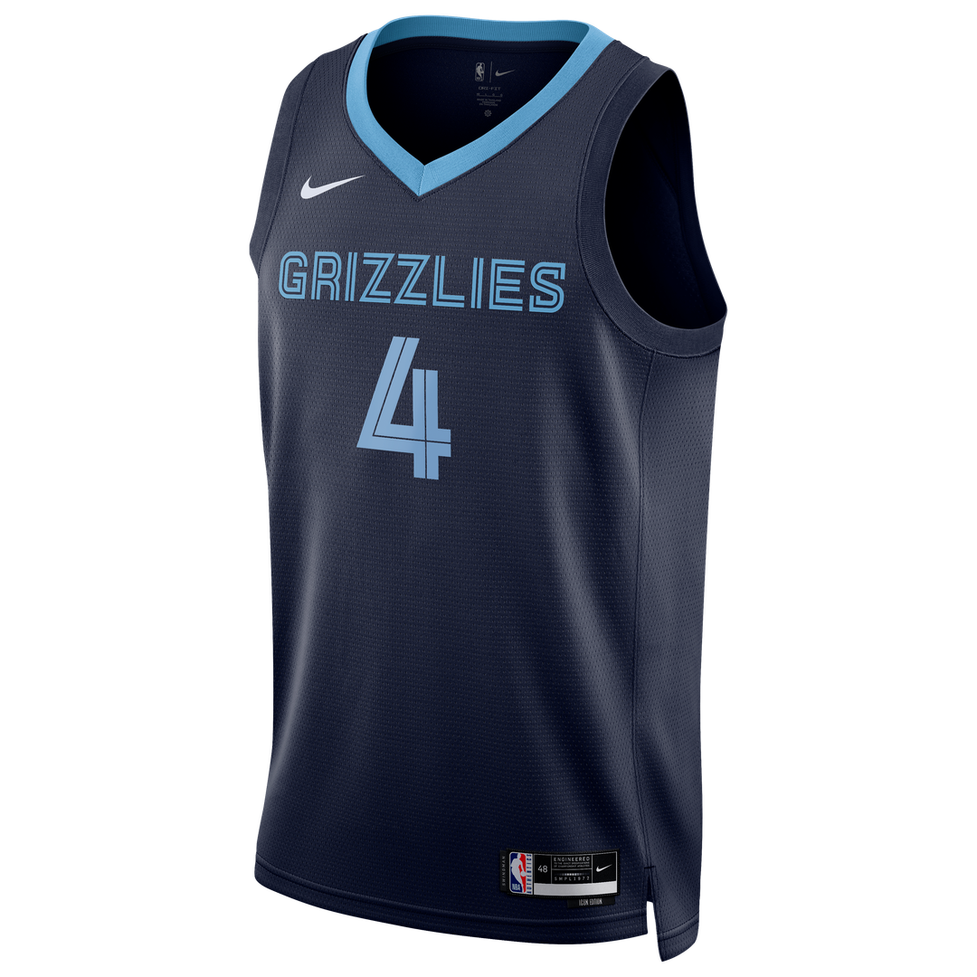 Memphis Grizzlies Walter Clayton Jr. Nike Unisex Swingman Jersey - Icon Edition - Navy Team Jersey Sports Fan Apparel