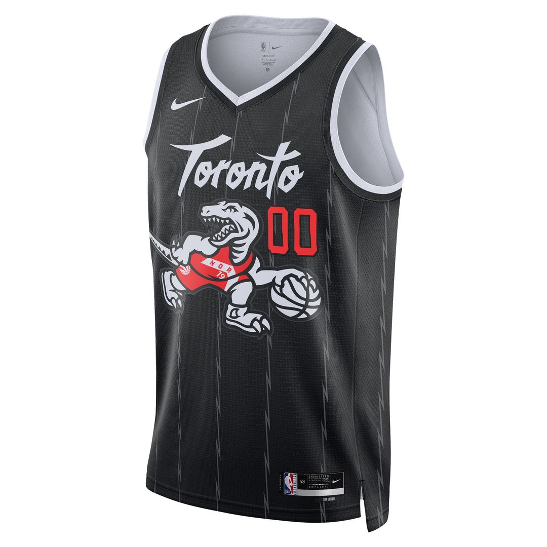 Toronto Raptors Nike Unisex 2025/26 City Edition Swingman Custom Jersey - Black Team Jersey Sports Fan Apparel