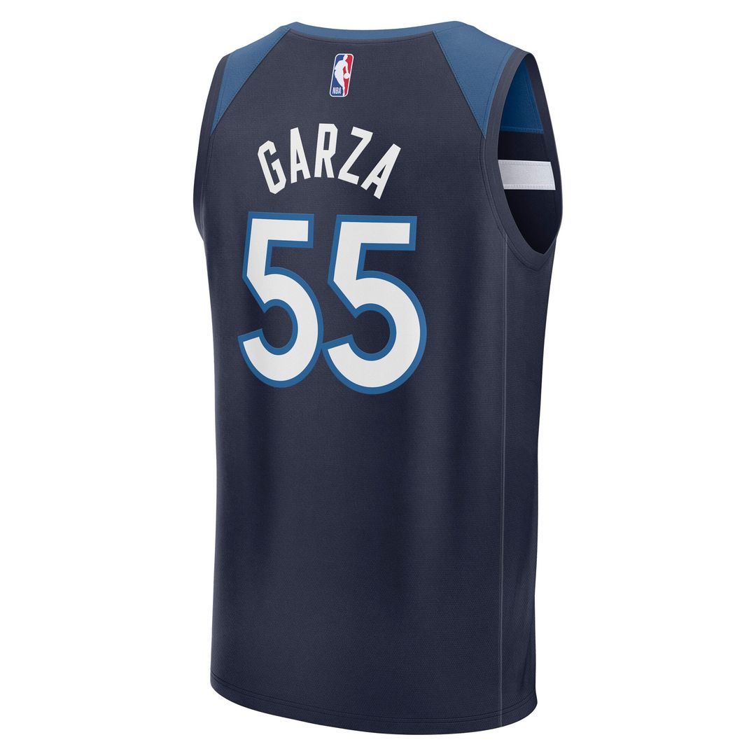 Minnesota Timberwolves Luka Garza Fanatics Fast Break Replica Player Jersey - Icon Edition - Navy Team Jersey Sports Fan Apparel