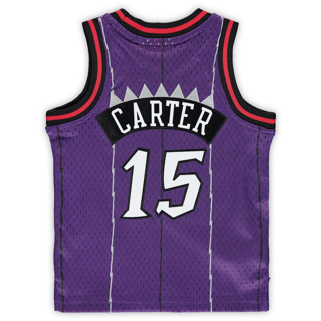 Toronto Raptors Vince Carter Mitchell & Ness Infant 1998/99 Hardwood Classics Retired Player Jersey - Purple Team Jersey Sports Fan Apparel
