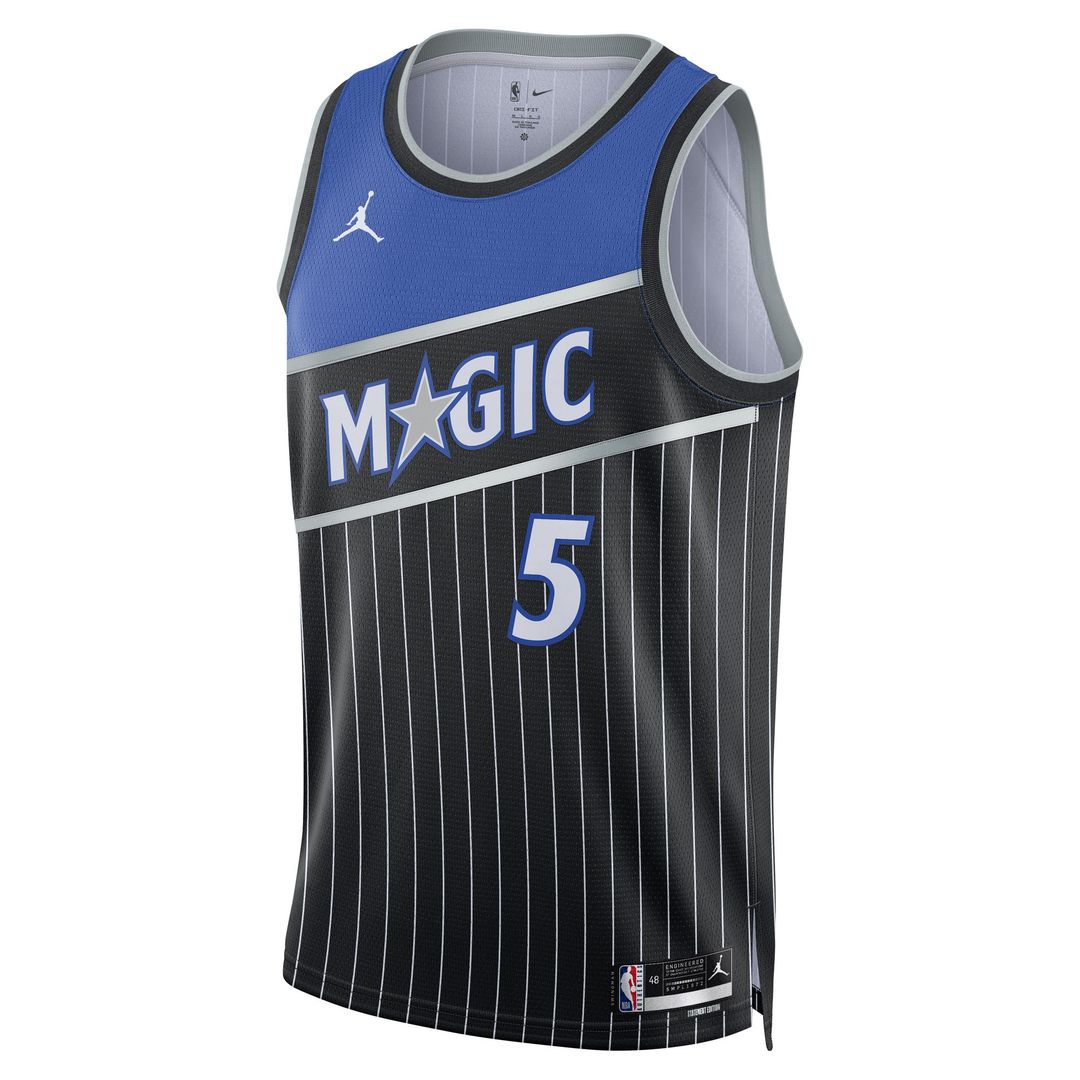Orlando Magic Paolo Banchero Jordan Brand Unisex Swingman Jersey - Statement Edition - Black Team Jersey Sports Fan Apparel