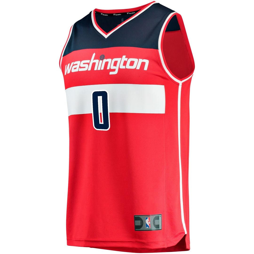 Washington Wizards Fanatics Fast Break Replica Jersey - Icon Edition - Red Team Jersey Sports Fan Apparel