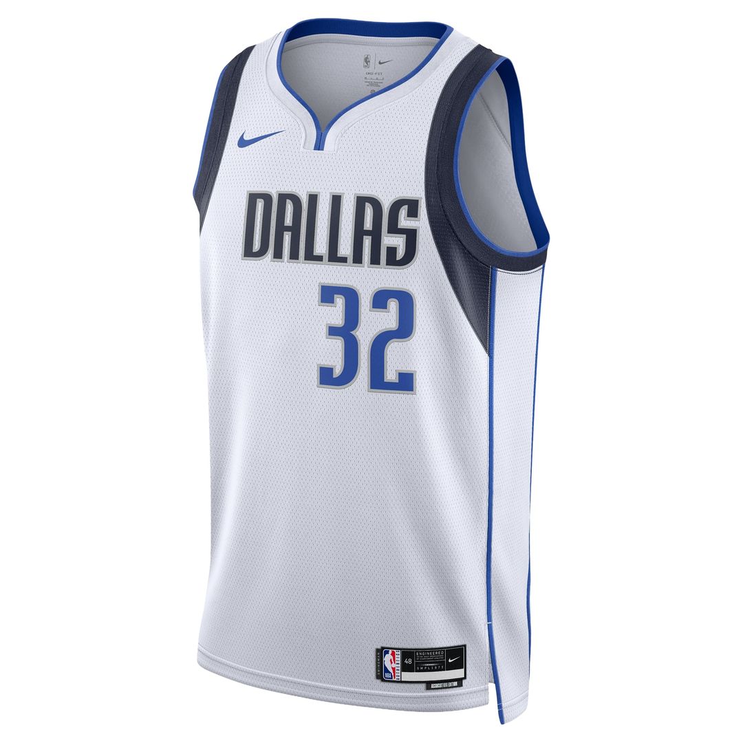 Dallas Mavericks Cooper Flagg Nike Unisex Swingman Player Jersey - Association Edition - White Team Jersey Sports Fan Apparel