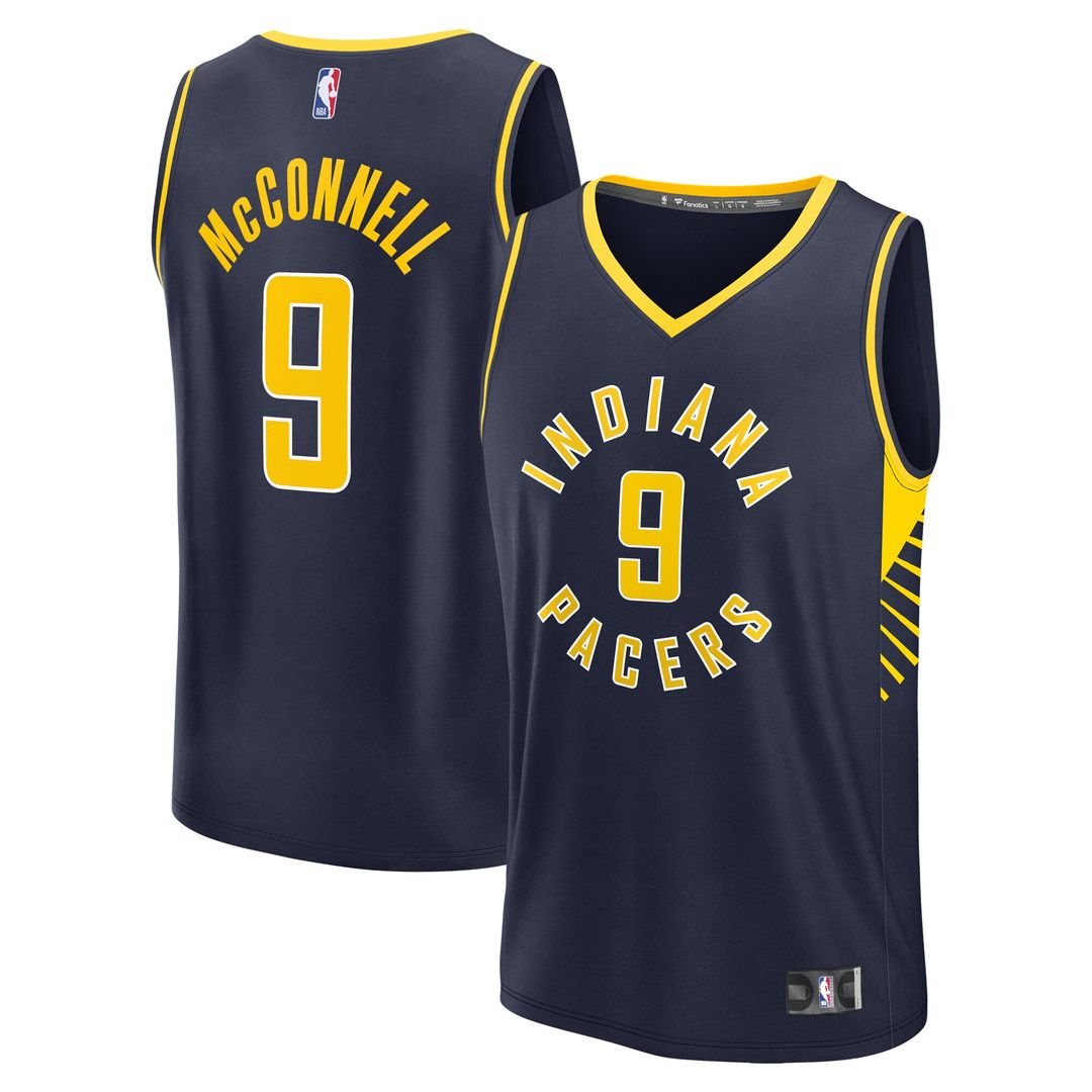Indiana Pacers T.J. McConnell Fanatics Youth Fast Break Replica Player Jersey - Icon Edition - Navy Team Jersey Sports Fan Apparel