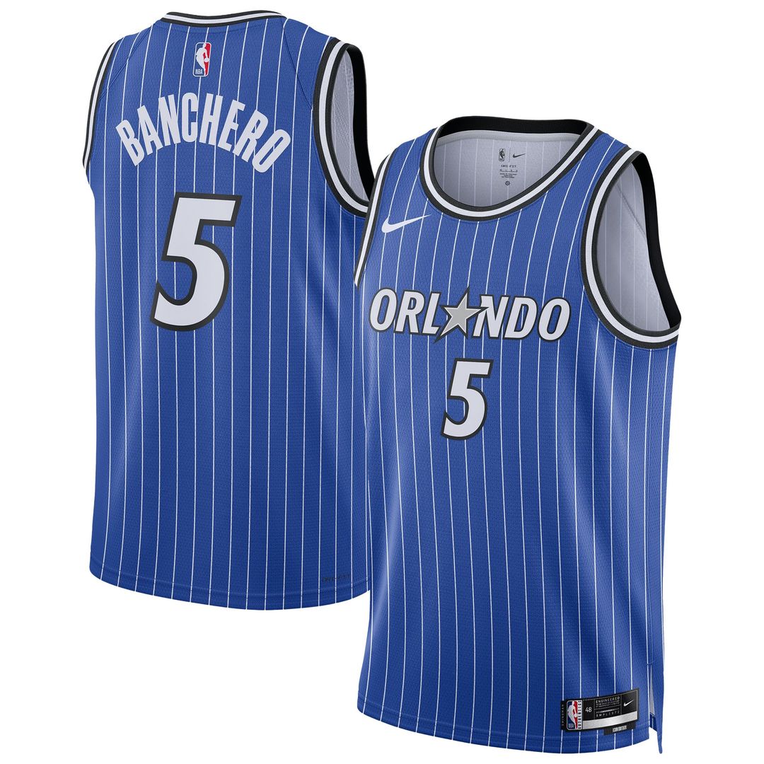 Orlando Magic Paolo Banchero Nike Unisex Swingman Player Jersey - Icon Edition - Blue Team Jersey Sports Fan Apparel
