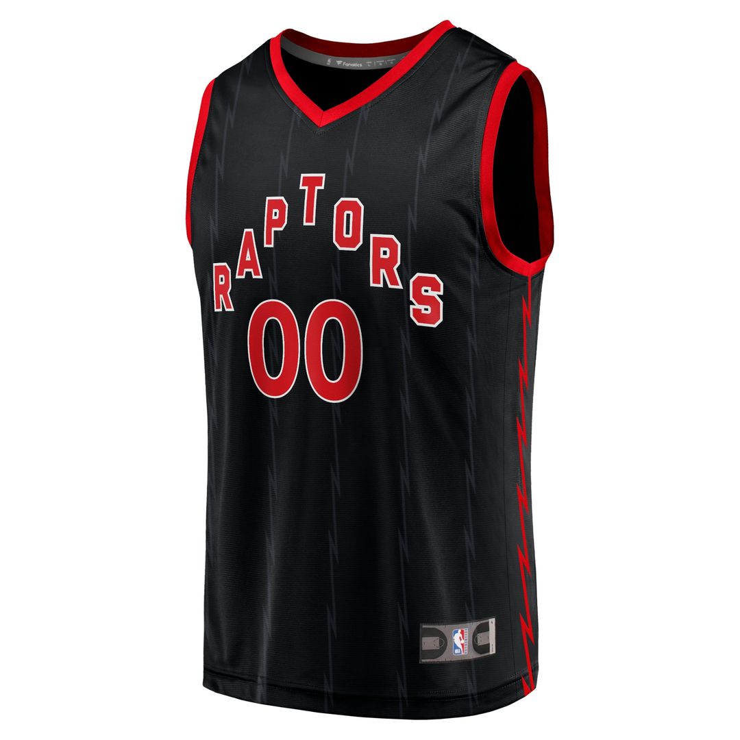 Toronto Raptors Fanatics Fast Break Replica Custom Jersey Black - Statement Edition Team Jersey Sports Fan Apparel