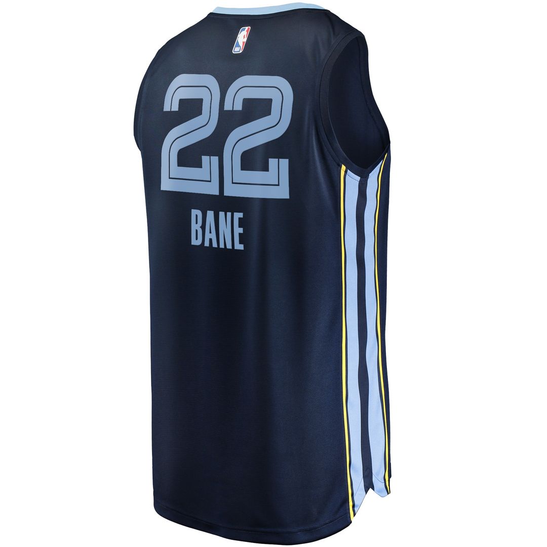 Memphis Grizzlies Desmond Bane Fanatics Fast Break Replica Jersey - Icon Edition - Navy Team Jersey Sports Fan Apparel