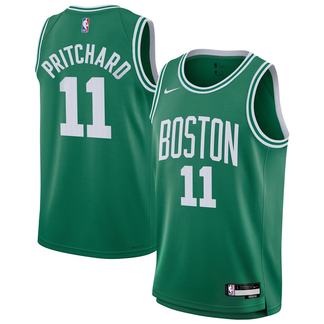 Boston Celtics Payton Pritchard Nike Youth Swingman Jersey - Icon Edition - Kelly Green Team Jersey Sports Fan Apparel
