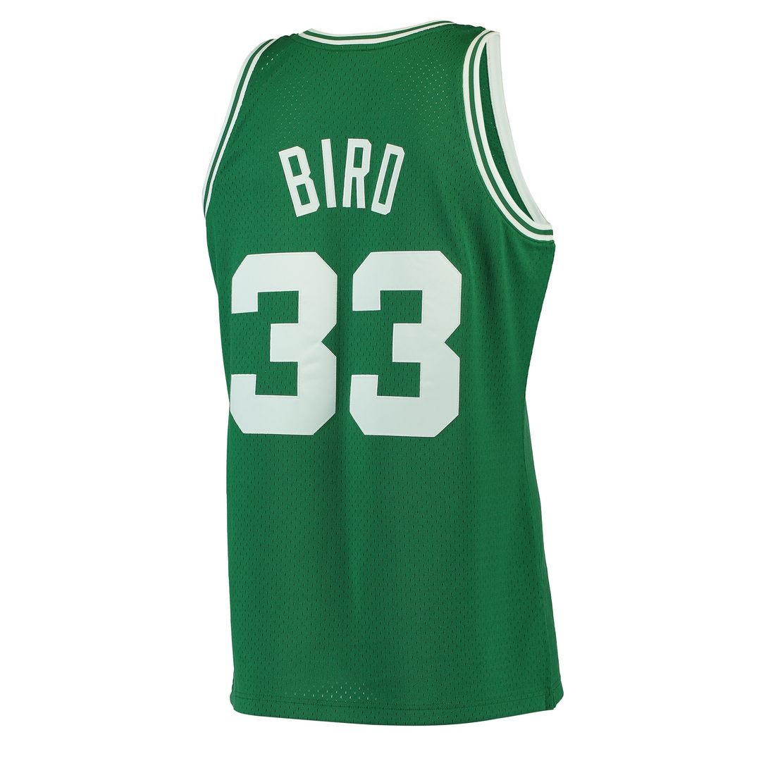 Boston Celtics Larry Bird Mitchell & Ness Hardwood Classics Swingman Jersey - Kelly Green Team Jersey Sports Fan Apparel