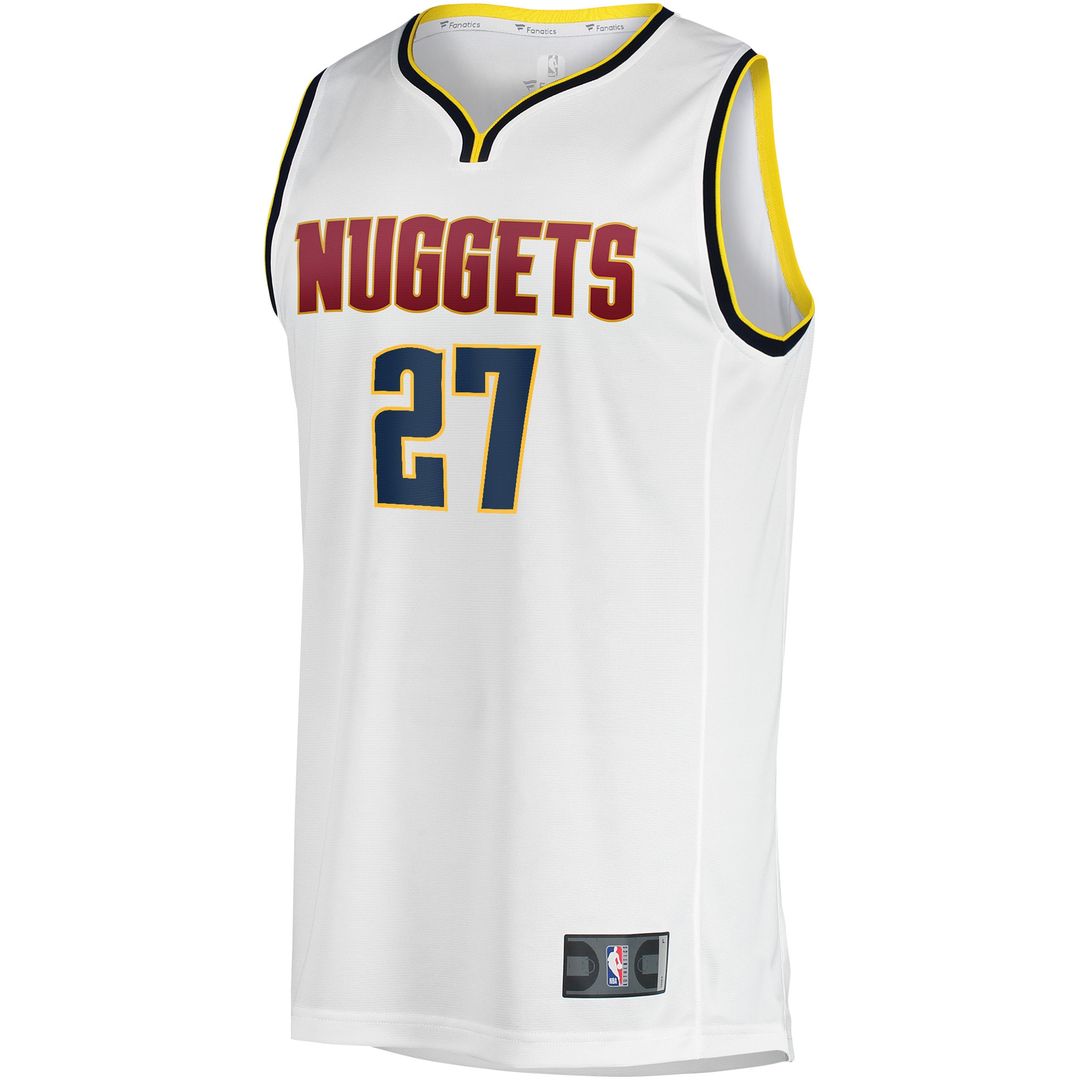 Denver Nuggets Jamal Murray Fanatics Fast Break Player Jersey - Association Edition - White Team Jersey Sports Fan Apparel