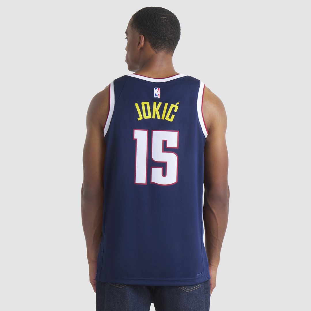 Denver Nuggets Nikola Jokic Nike Unisex Swingman Jersey - Icon Edition - Navy Team Jersey Sports Fan Apparel