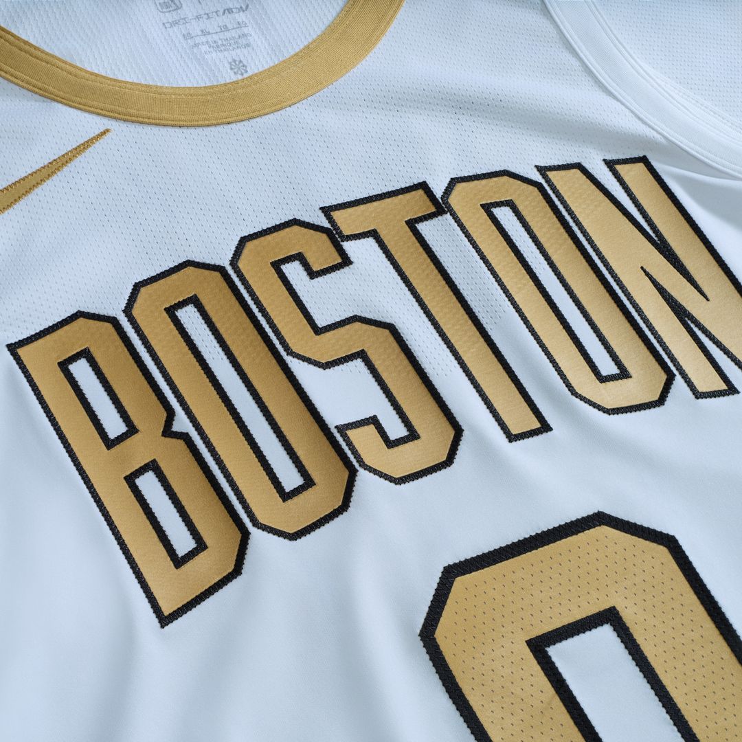 Boston Celtics Jayson Tatum Nike Unisex 2025/26 Authentic Jersey - City Edition - White Team Jersey Sports Fan Apparel