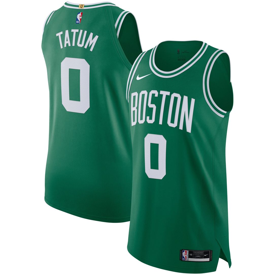 Boston Celtics Jayson Tatum Nike Authentic Jersey - Icon Edition - Kelly Green Team Jersey Sports Fan Apparel