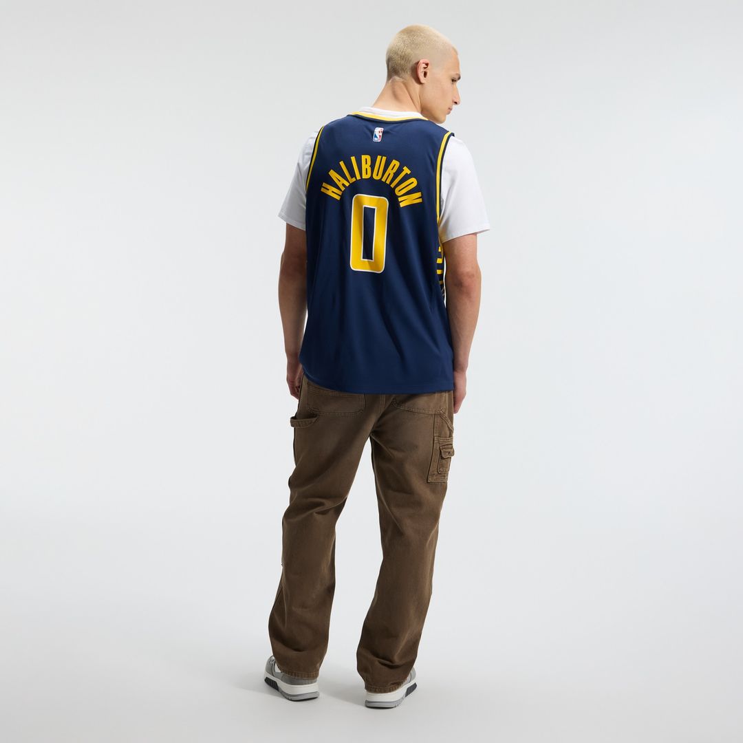 Indiana Pacers Tyrese Haliburton Fanatics Fast Break Replica Jersey - Navy - Icon Edition Team Jersey Sports Fan Apparel