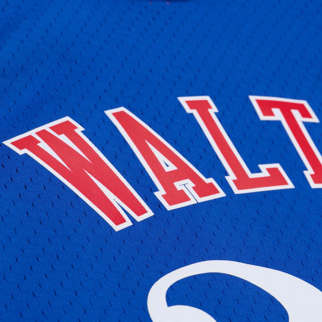 LA Clippers Bill Walton Mitchell & Ness 1984 - 85 Swingman Jersey - Royal Team Jersey Sports Fan Apparel