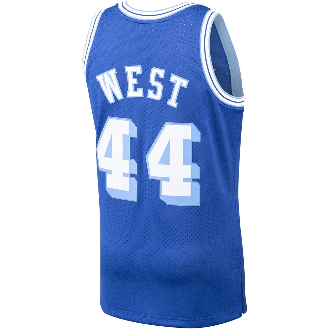 Los Angeles Lakers Jerry West Mitchell & Ness Hardwood Classics Swingman Jersey - Royal Team Jersey Sports Fan Apparel