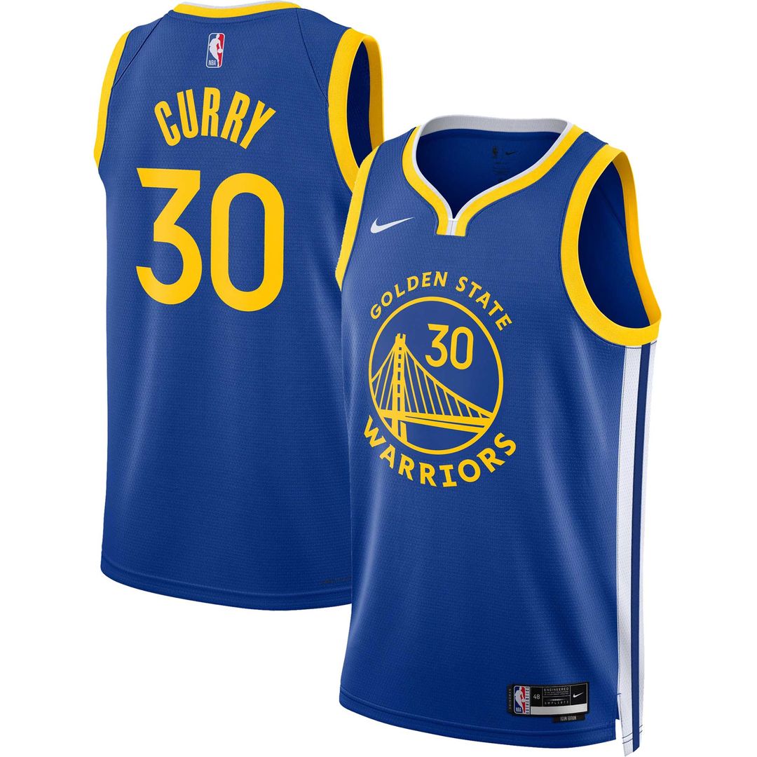 Golden State Warriors Stephen Curry Nike Unisex Swingman Jersey - Association Edition - White Team Jersey Sports Fan Apparel