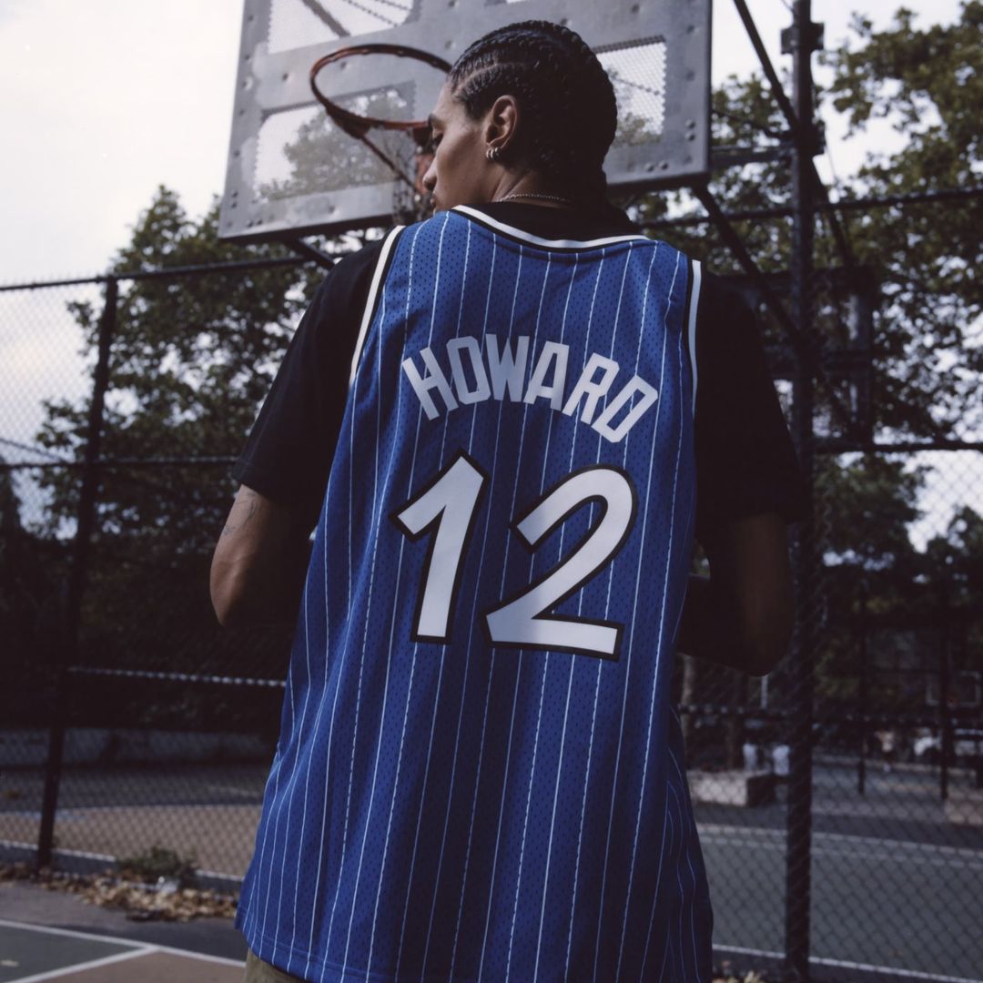 Orlando Magic Dwight Howard 2004/05 Hardwood Classics Hall of Fame Swingman Jersey - Blue Team Jersey Sports Fan Apparel