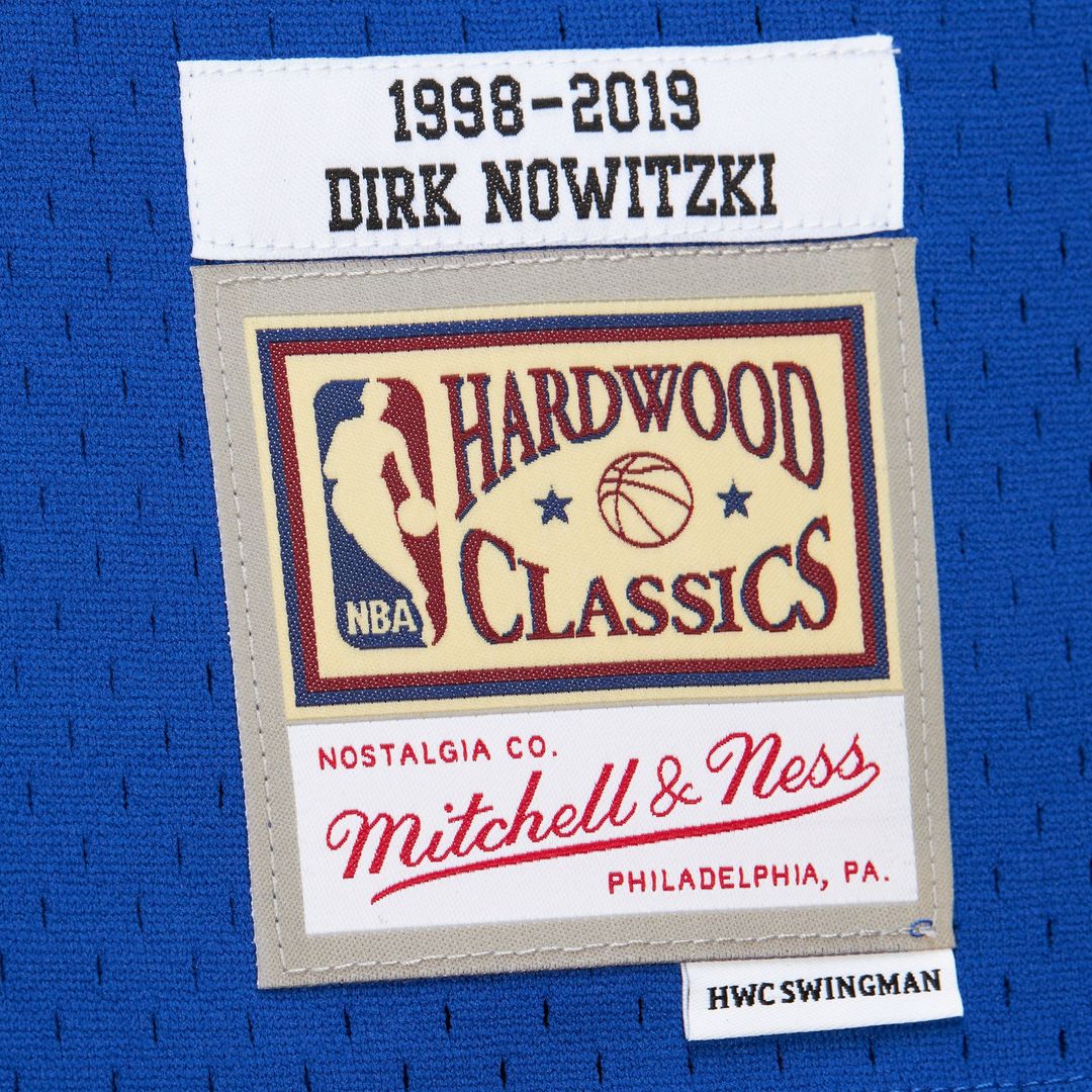 Dallas Mavericks Dirk Nowitzki 1998 Swingman Jersey - Royal Team Jersey Sports Fan Apparel