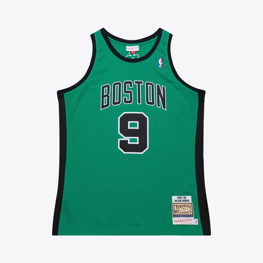 Boston Celtics Rajon Rondo Mitchell & Ness 2007 - 08 Hardwood Classics Authentic Jersey - Kelly Green Team Jersey Sports Fan Apparel