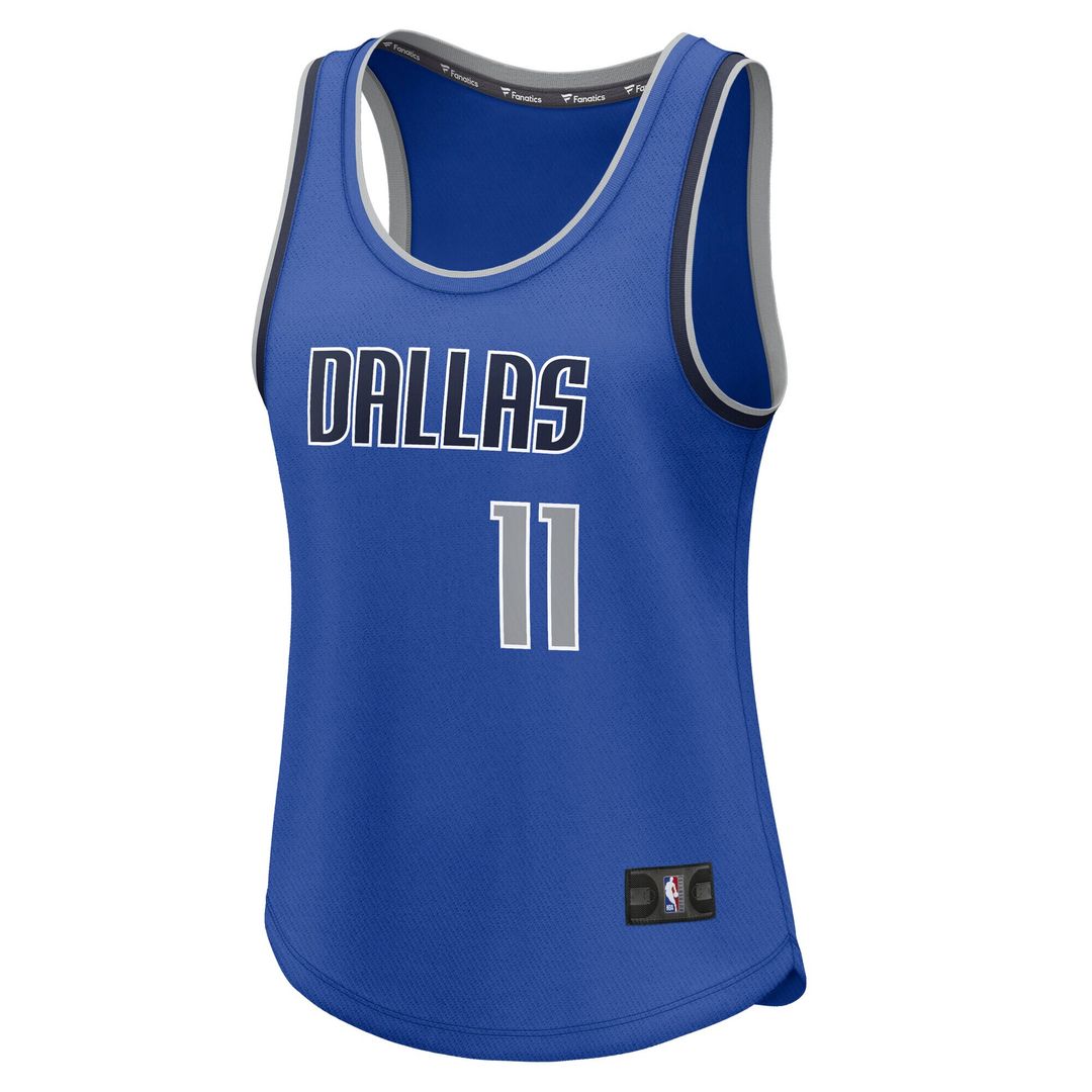 Dallas Mavericks Kyrie Irving Fanatics Women's Fast Break Player Jersey - Icon Edition - Blue Team Jersey Sports Fan Apparel