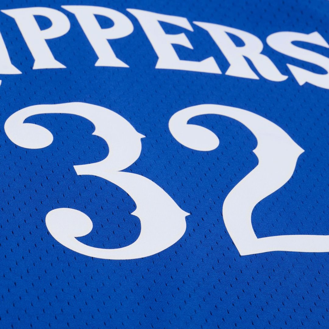 LA Clippers Bill Walton Mitchell & Ness 1984 - 85 Swingman Jersey - Royal Team Jersey Sports Fan Apparel