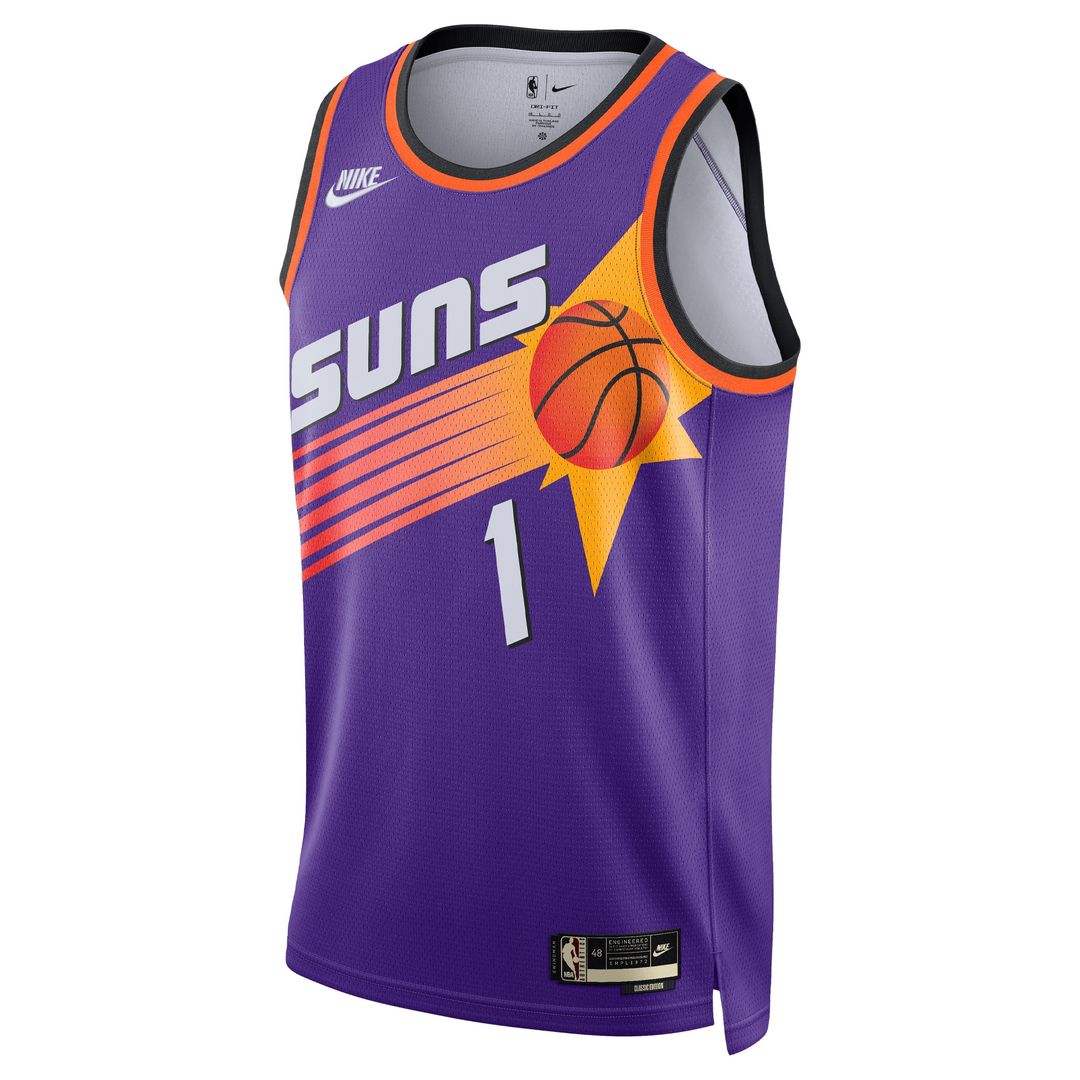 Phoenix Suns Devin Booker Nike Swingman Jersey - Classic Edition - Purple Team Jersey Sports Fan Apparel