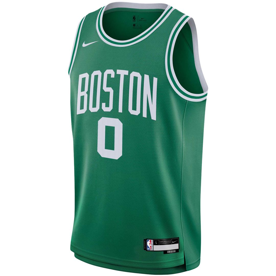 Boston Celtics Jayson Tatum Nike Youth Swingman Jersey - Icon Edition - Kelly Green Team Jersey Sports Fan Apparel