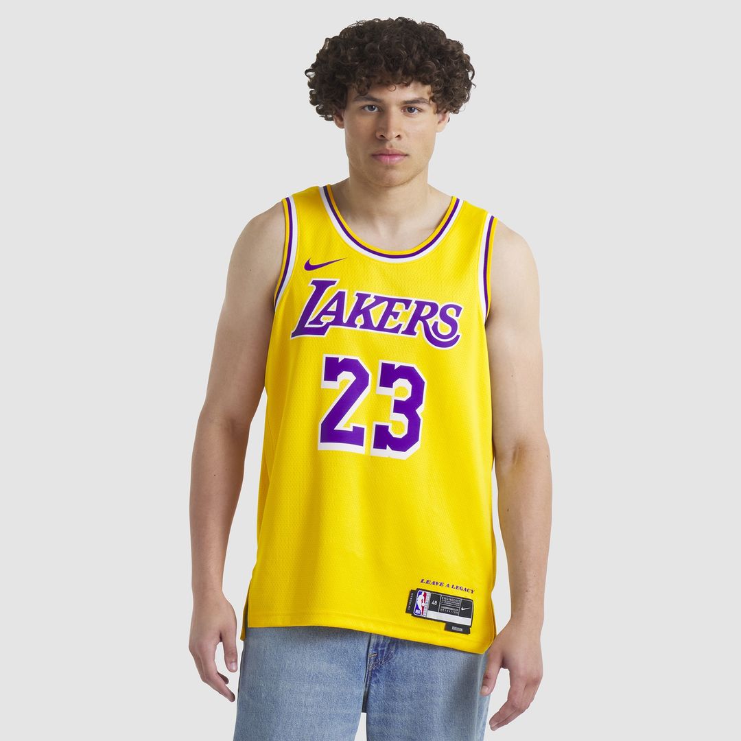 Los Angeles Lakers LeBron James Nike Unisex Swingman Jersey - Icon Edition - Gold Team Jersey Sports Fan Apparel