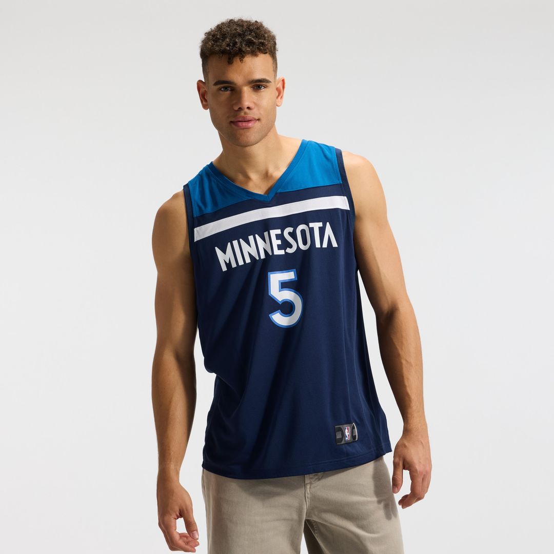Minnesota Timberwolves Anthony Edwards Fanatics Fast Break Replica Player Jersey - Icon Edition - Navy Team Jersey Sports Fan Apparel