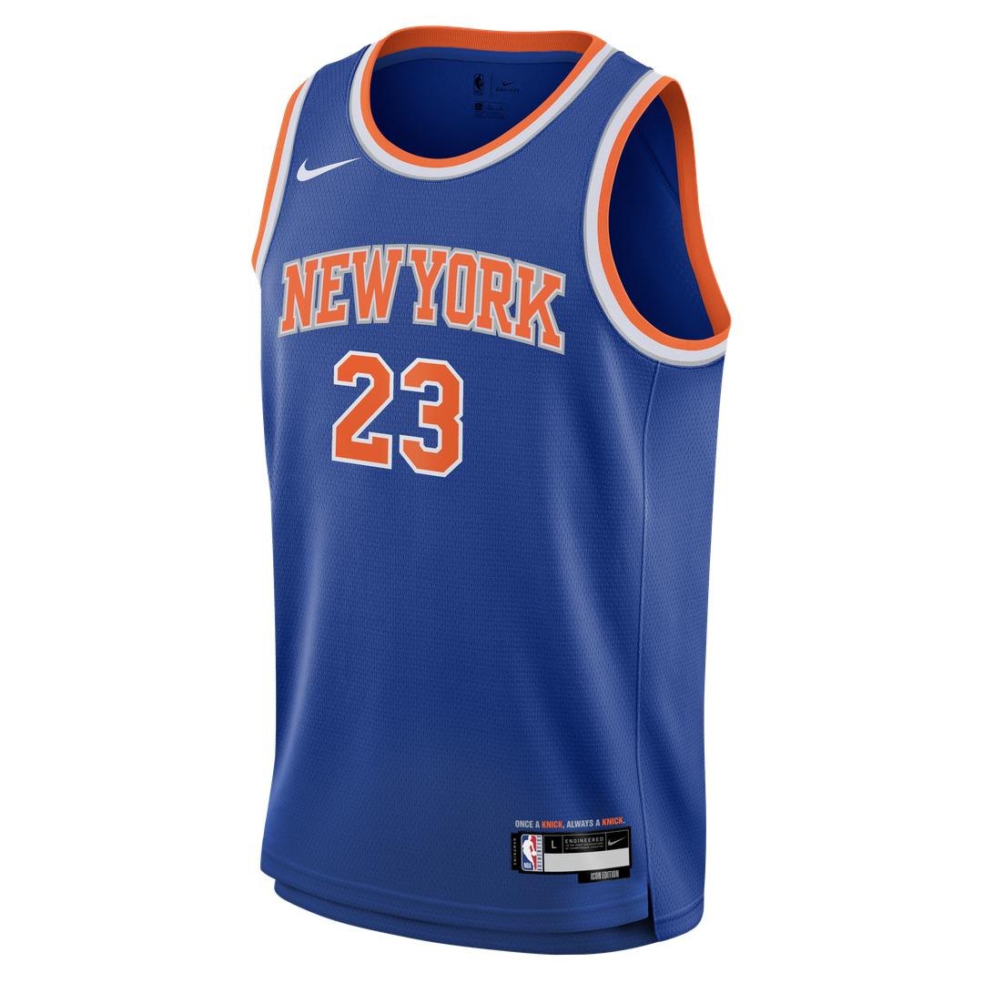New York Knicks Mitchell Robinson Nike Youth Swingman Jersey - Icon Edition - Blue Team Jersey Sports Fan Apparel