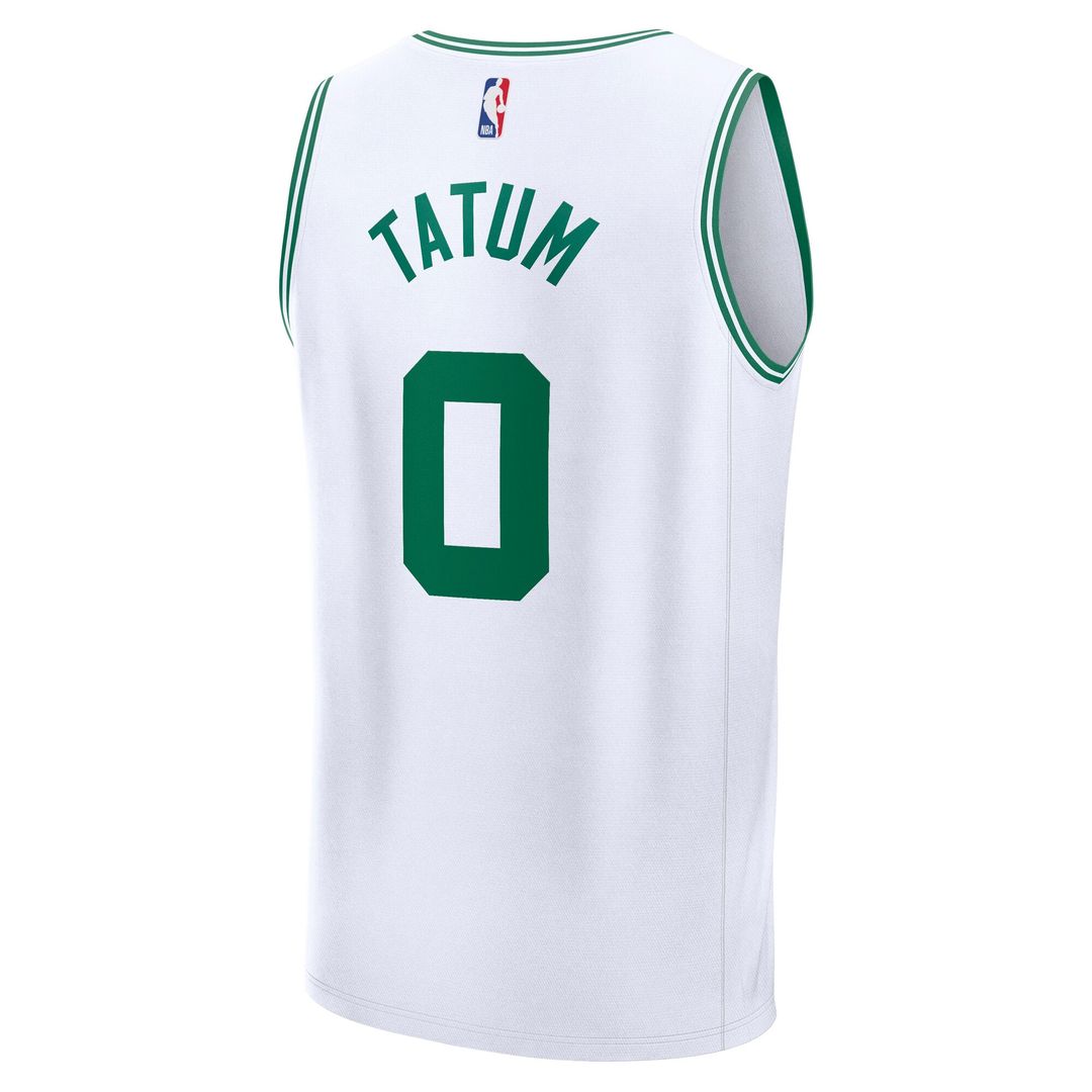 Boston Celtics Jayson Tatum Fanatics Fast Break Replica Player Jersey - Association Edition - White Team Jersey Sports Fan Apparel