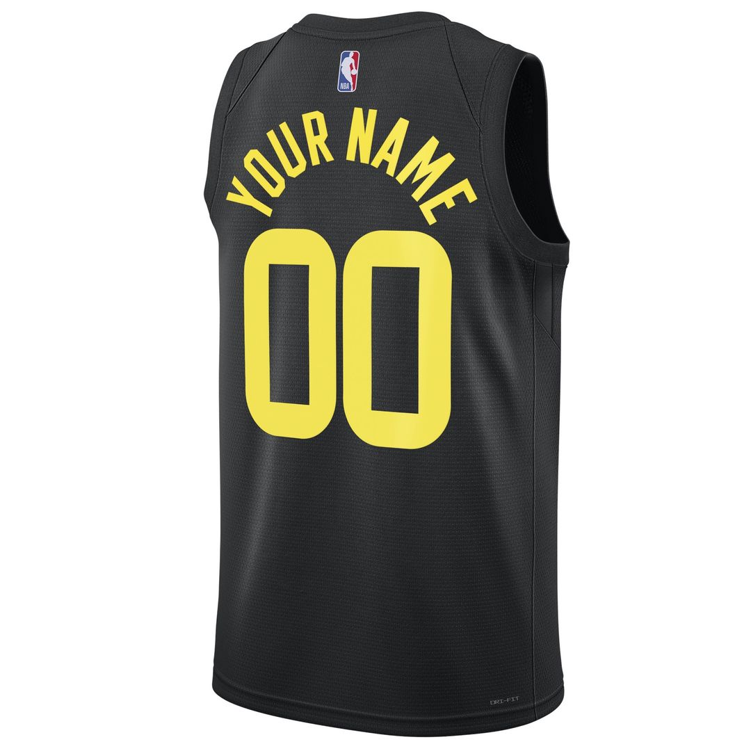 Utah Jazz Jordan Brand Unisex 2022/23 Swingman Custom Jersey - Statement Edition - Black Team Jersey Sports Fan Apparel