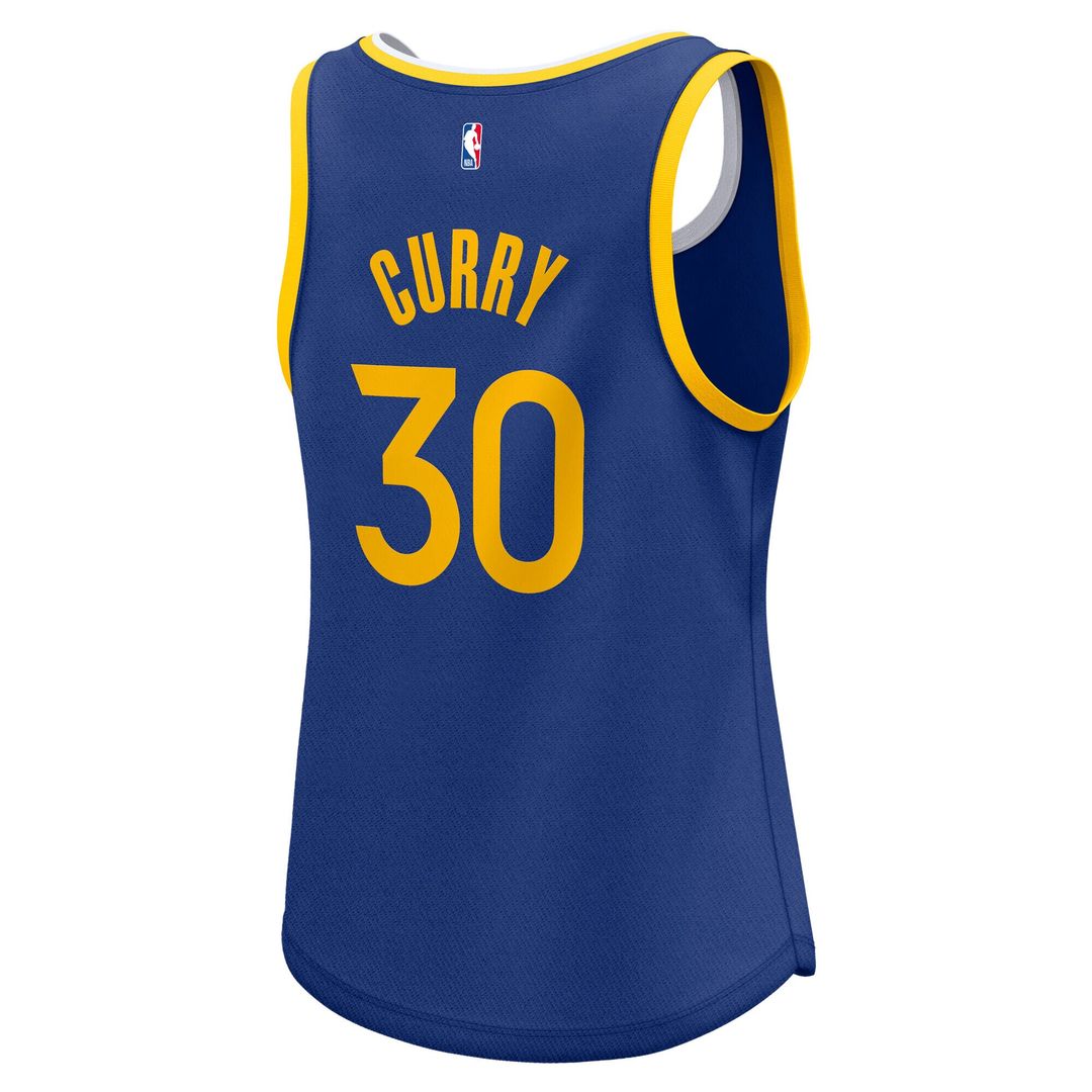 Golden State Warriors Stephen Curry Fanatics Women's Fast Break Player Jersey - Icon Edition - Royal Team Jersey Sports Fan Apparel