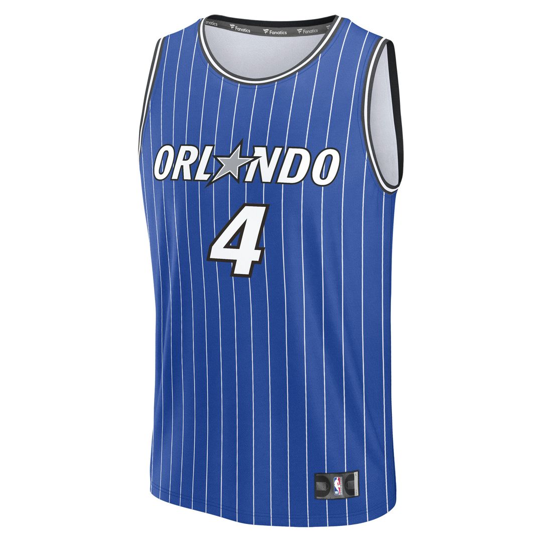 Orlando Magic Jalen Suggs Fanatics Fast Break Jersey - Icon Edition - Blue Team Jersey Sports Fan Apparel